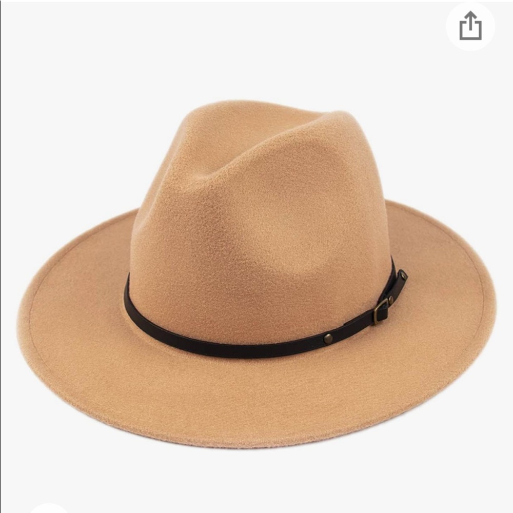 Classic Tan Fedora Hat